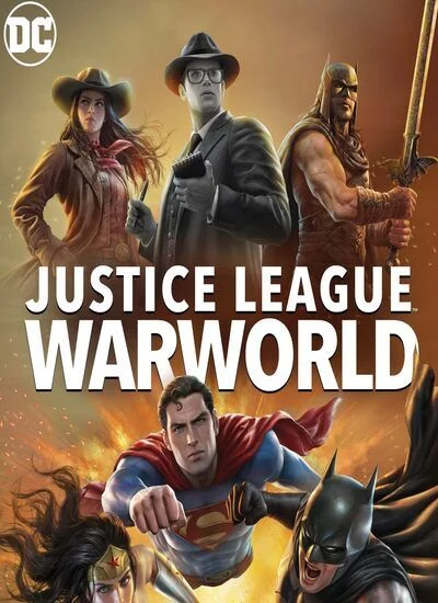 دانلود انیمیشن لیگ عدالت: دنیای جنگ Justice League: Warworld 2023 دوبله فارسی