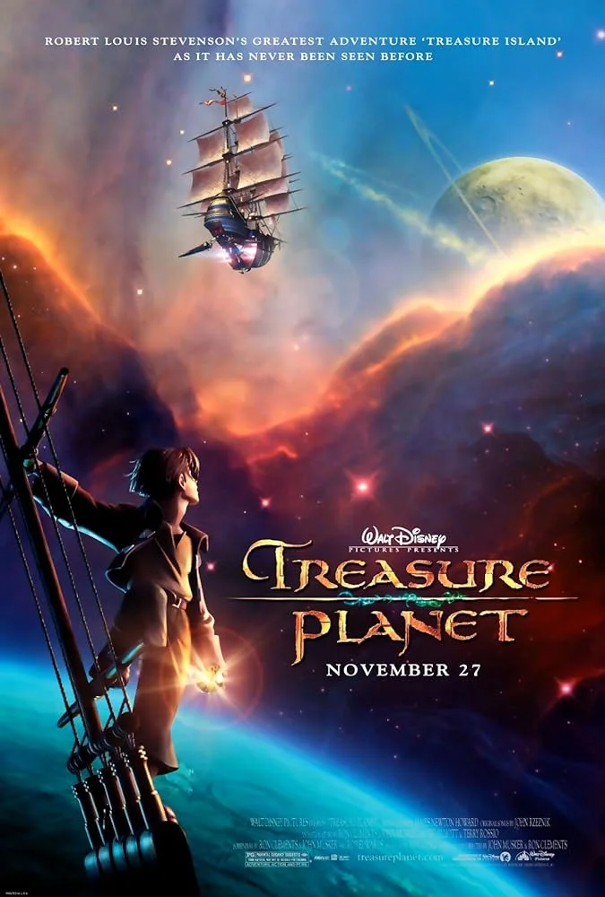 دانلود انیمیشن سیاره ی گنج Treasure Planet 2002
