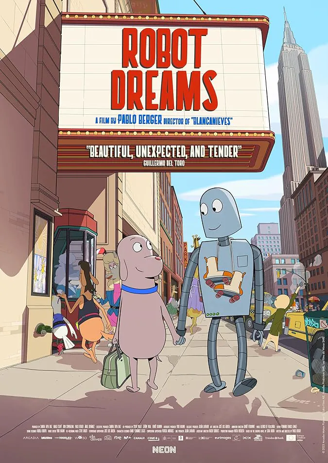 دانلود انیمیشن ربات رویاپردازی می کند Robot Dreams 2023
