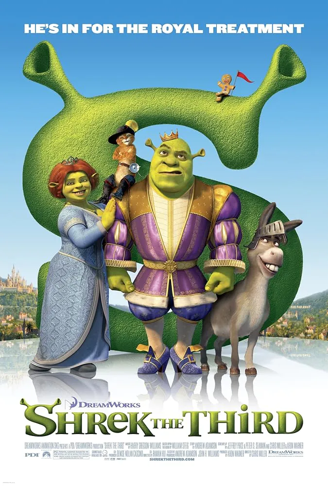 دانلود انیمیشن شرک ۳ Shrek the Third 2007 دوبله فارسی